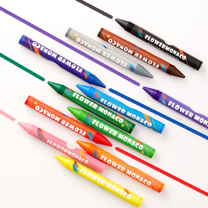 Palm Crayons - 12 colors