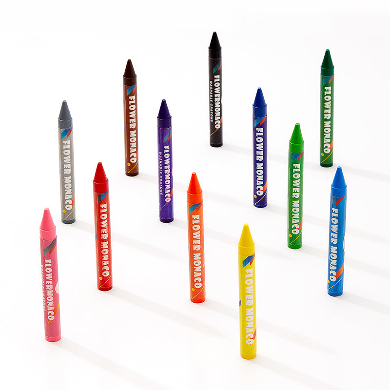 Palm Crayons - 12 colors