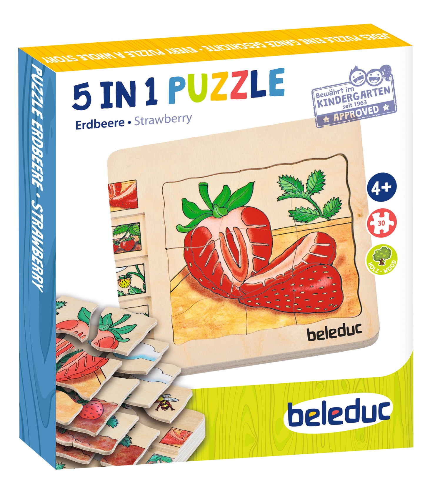 Multilayer Puzzless - Strawberry