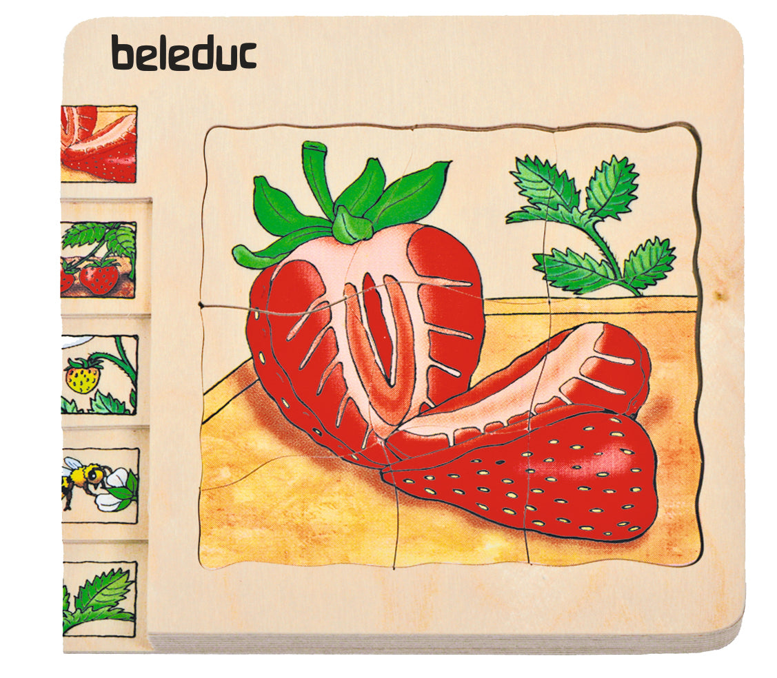 Multilayer Puzzless - Strawberry