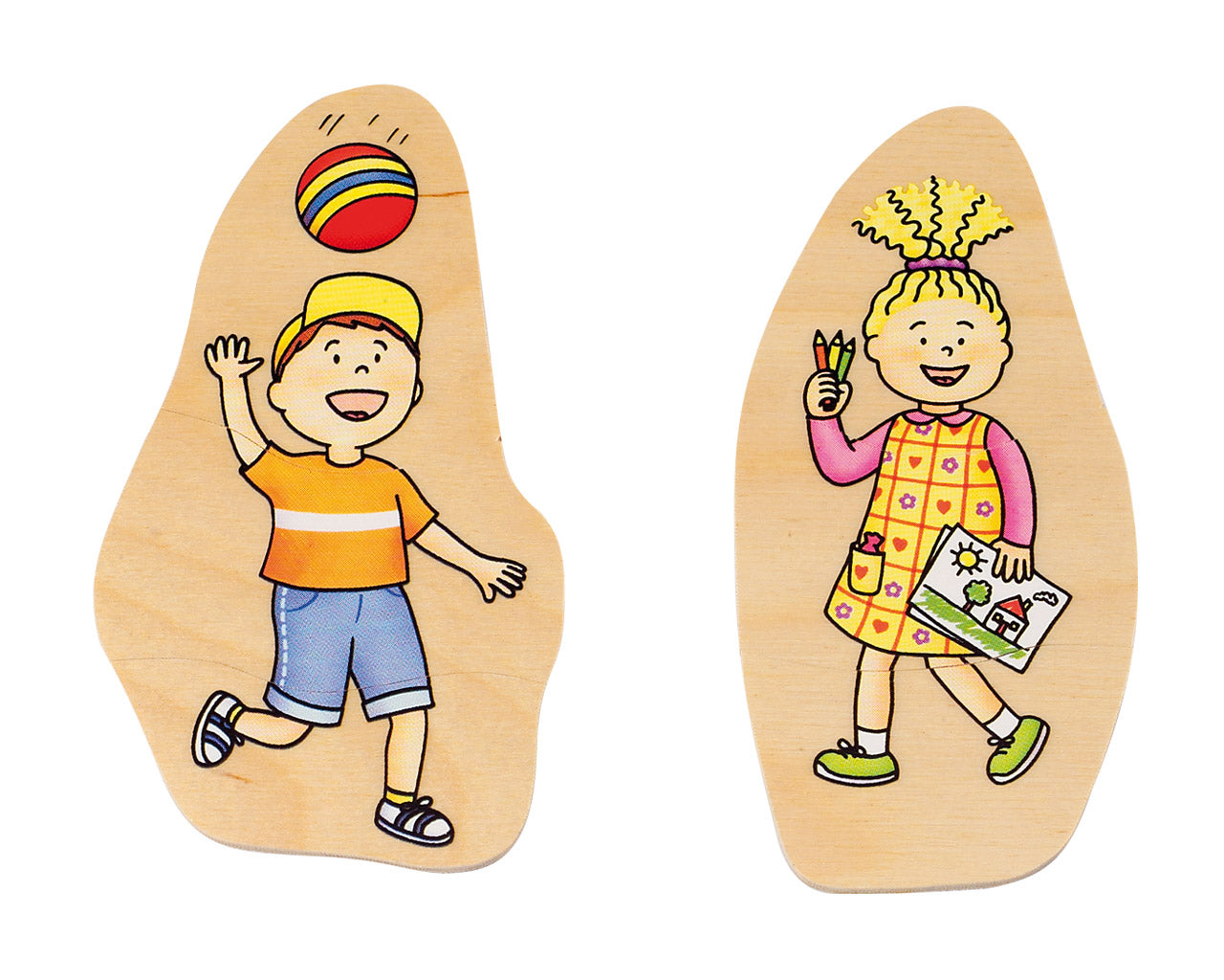 Multilayer Puzzles - Grow Up - Man & Woman