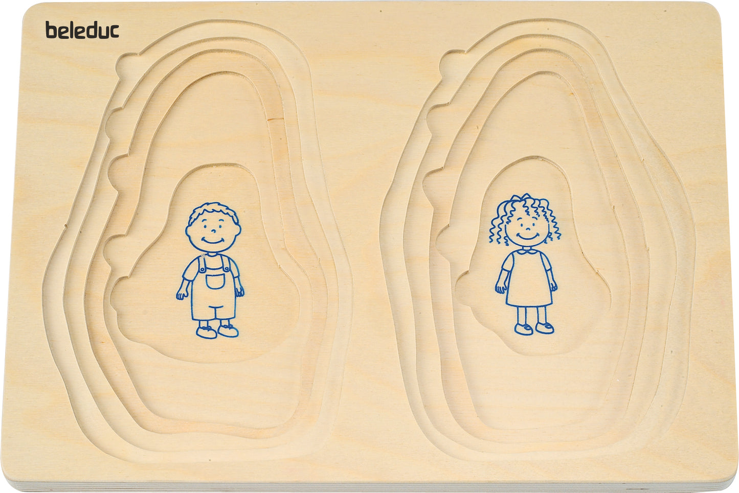 Multilayer Puzzles - Grow Up - Man & Woman