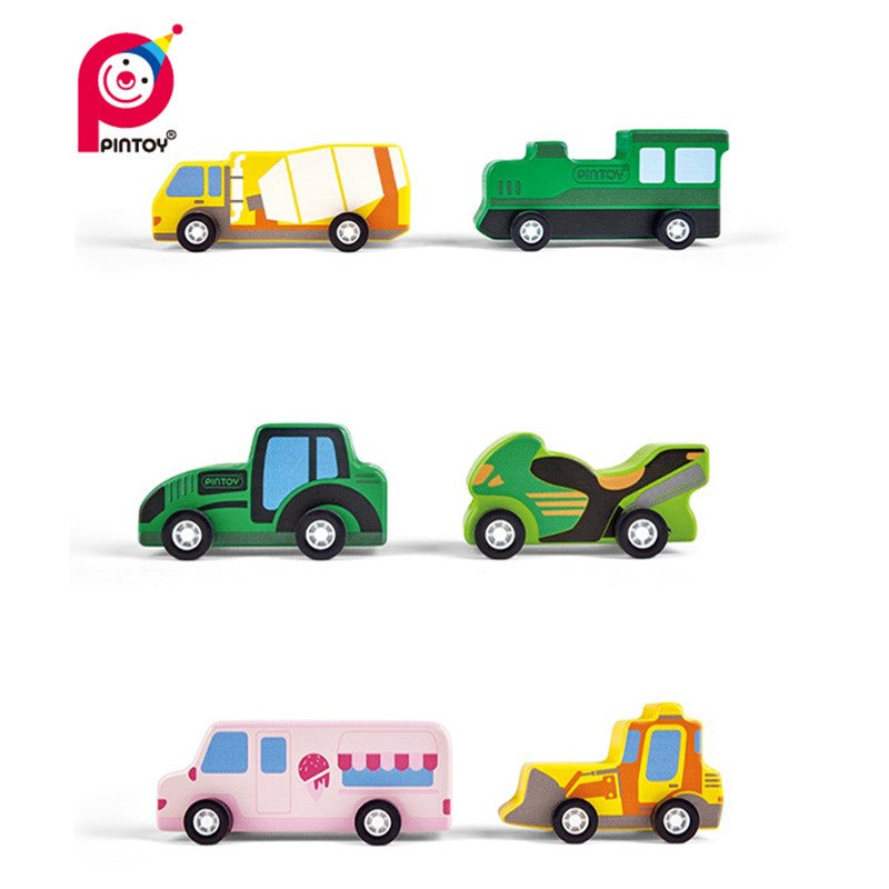 vehicle set - 6 pcs