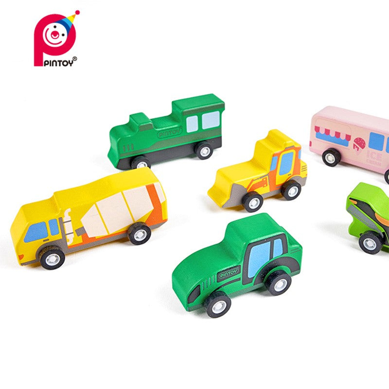 vehicle set - 6 pcs