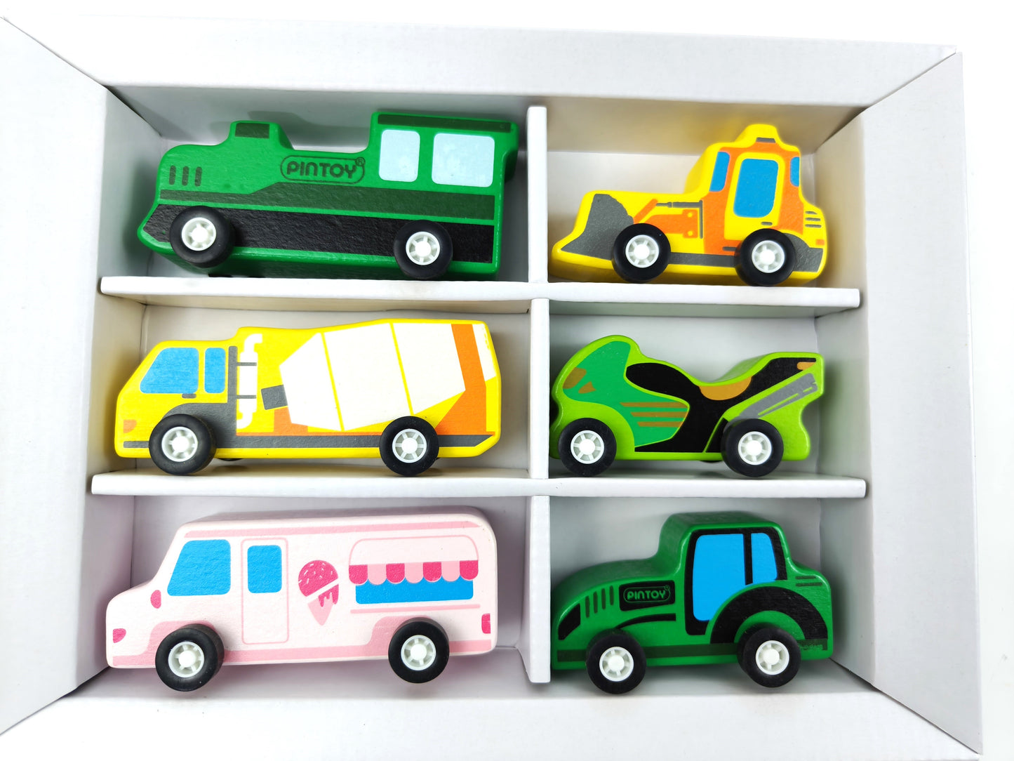 vehicle set - 6 pcs