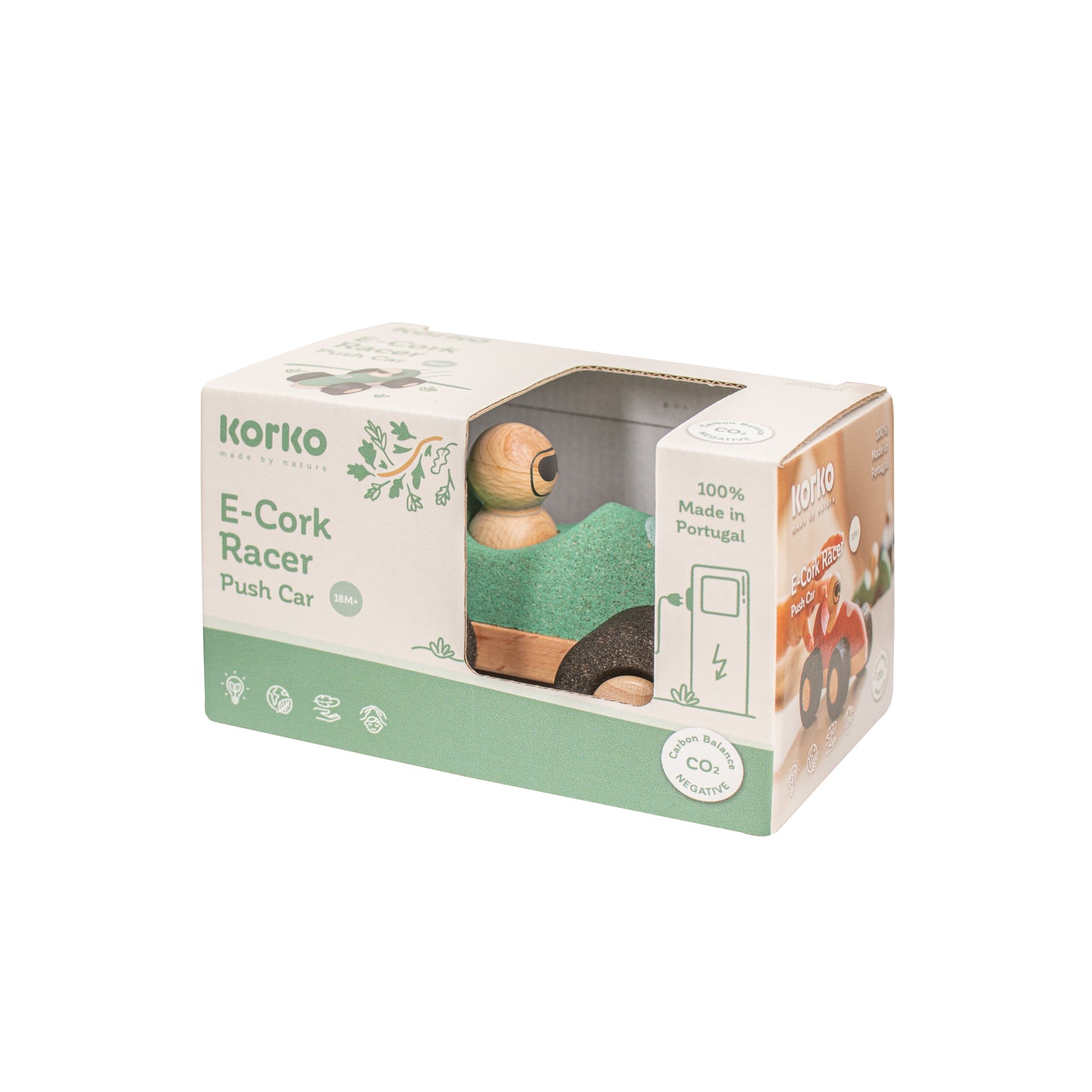 E-Cork Racer Push Car