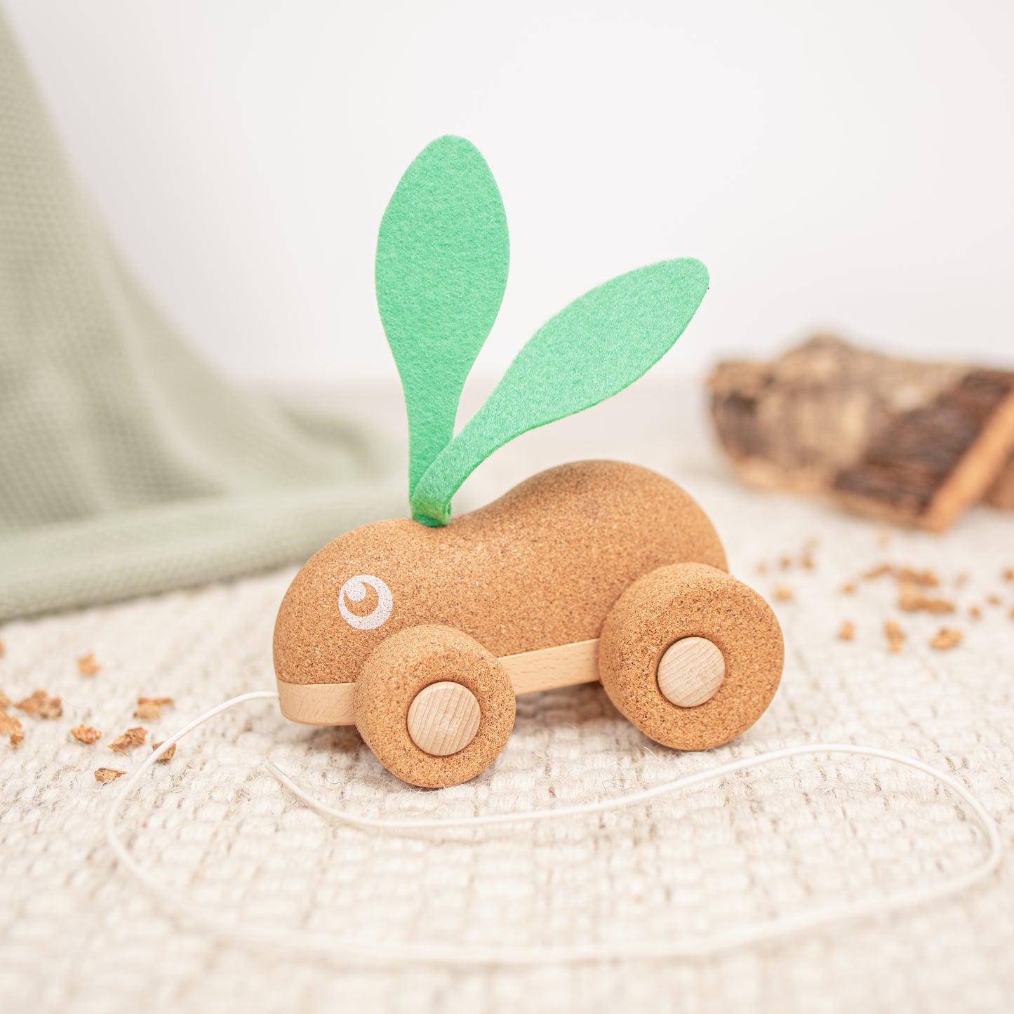 Hopping Bunny - Pull Along Toy