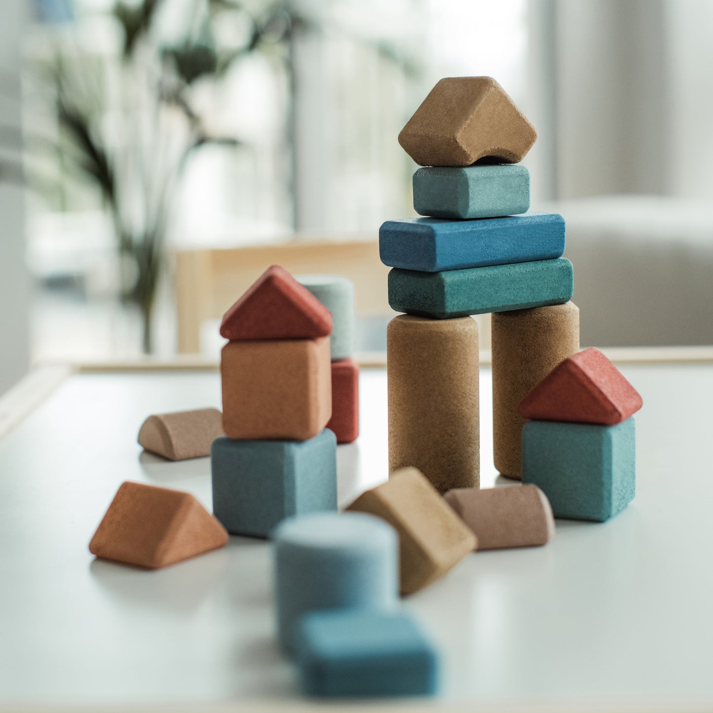 Small Architects - 20 Cork Building Blocks
