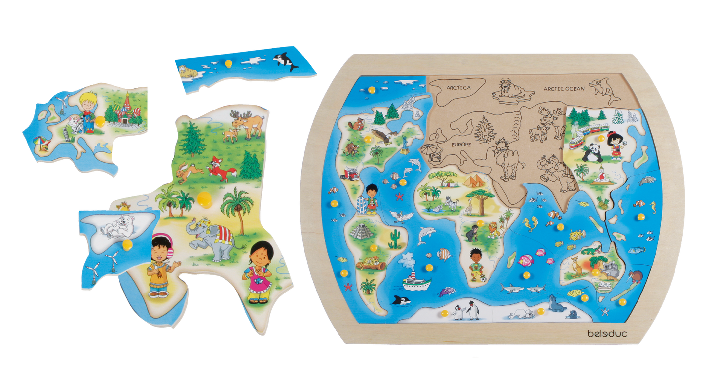 One World - Inlay Board Puzzles