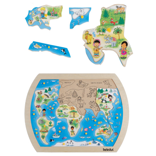 One World - Inlay Board Puzzles