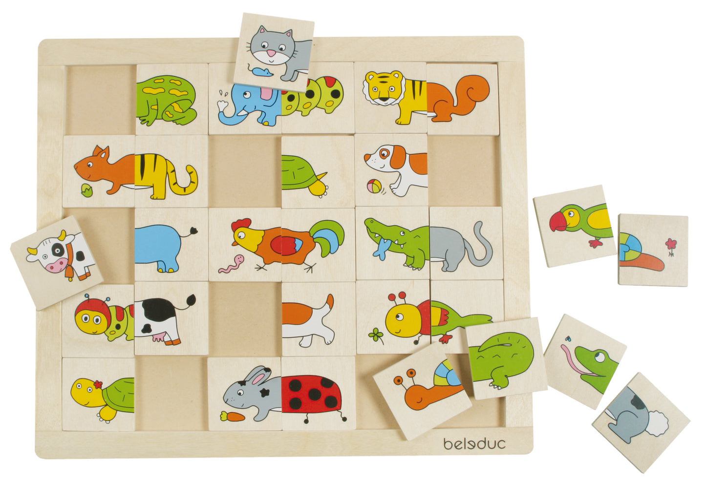 Match & Mix Puzzle - Animals