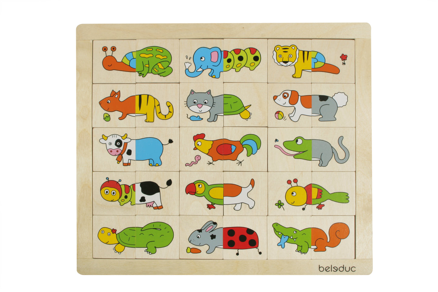 Match & Mix Puzzle - Animals