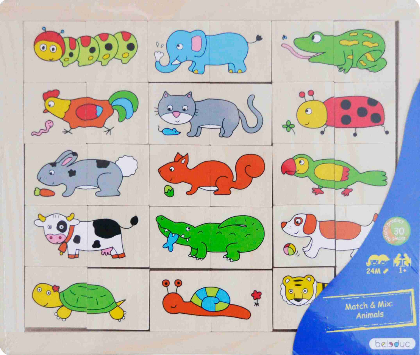 Match & Mix Puzzle - Animals