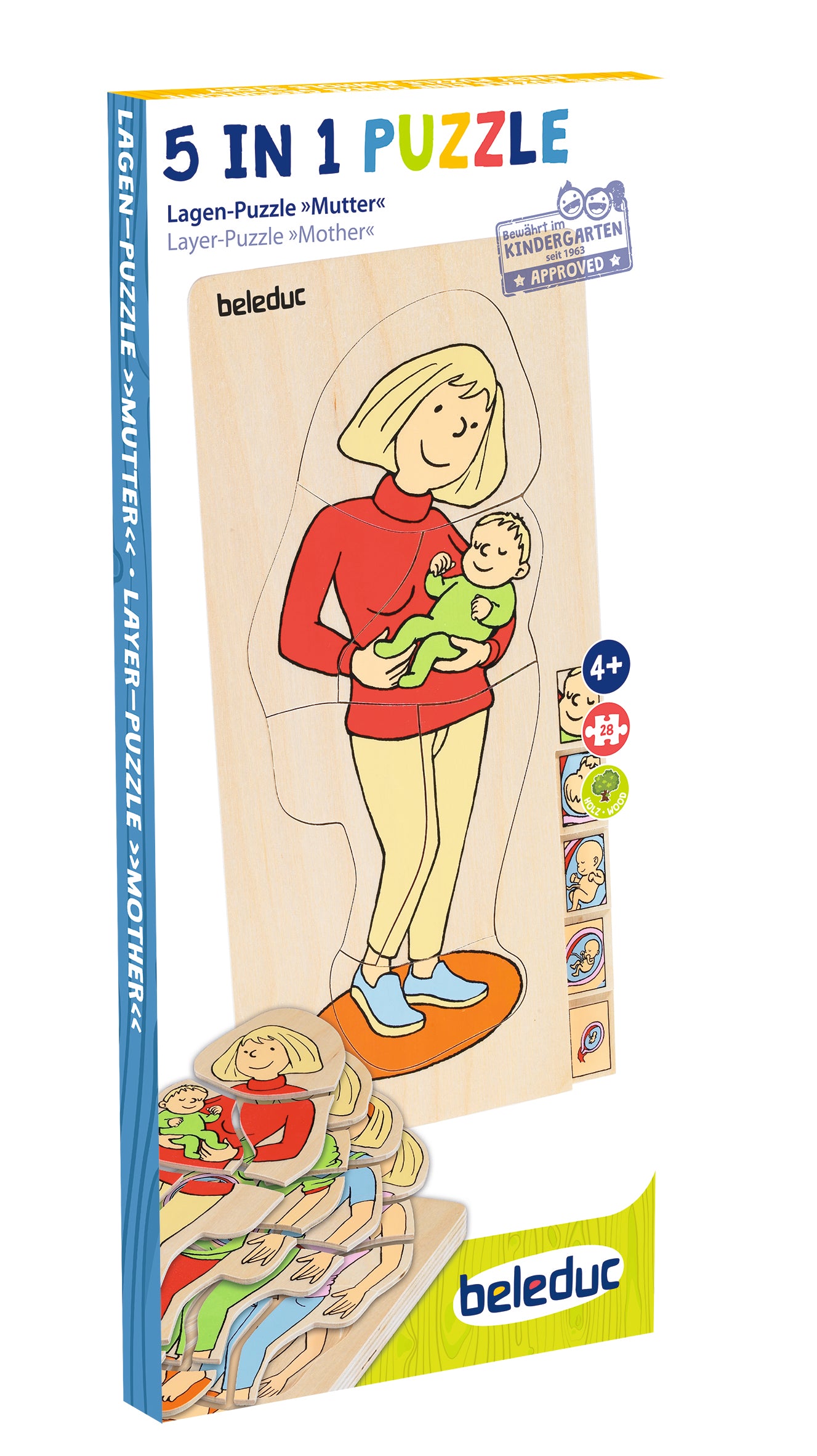 Multilayer Puzzle - Your Body - Mother & Baby