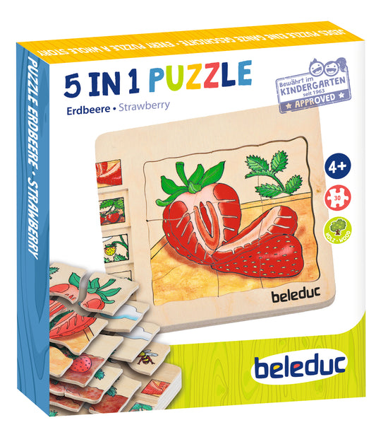 Multilayer Puzzless - Strawberry