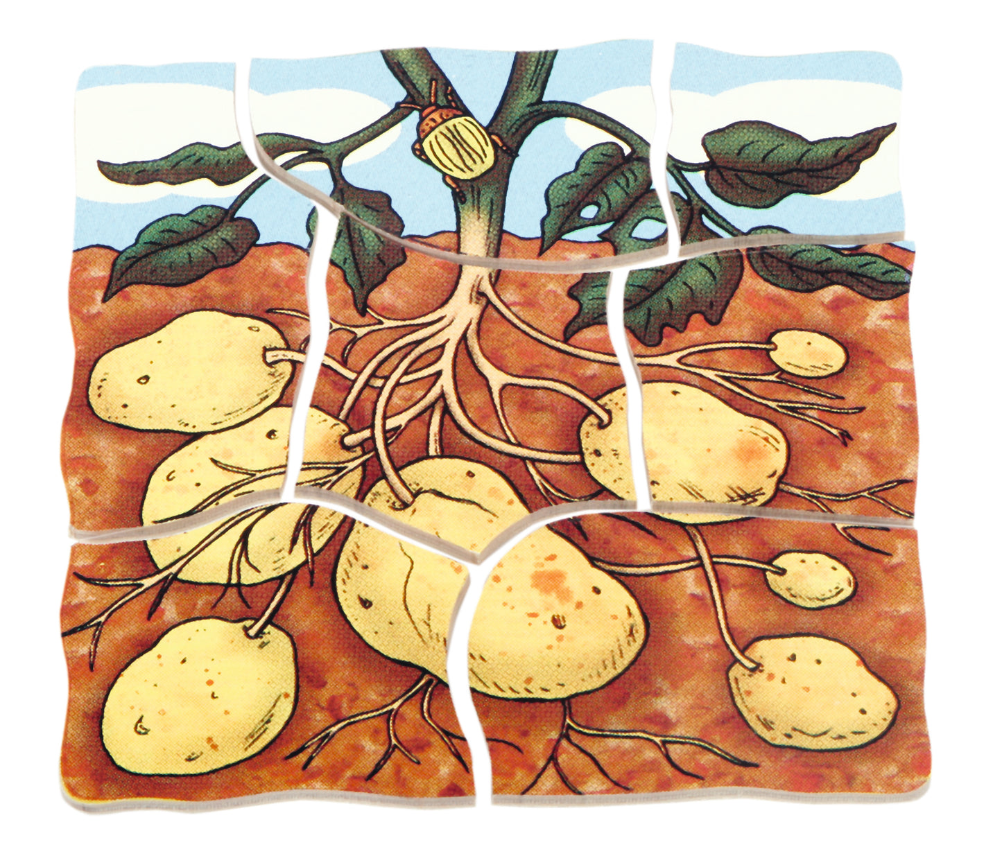 Multilayer Puzzless - Potato