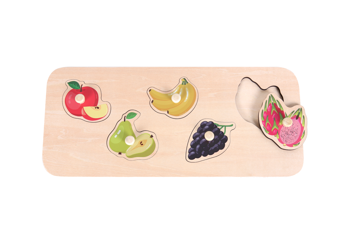 Fruits Knob Puzzle