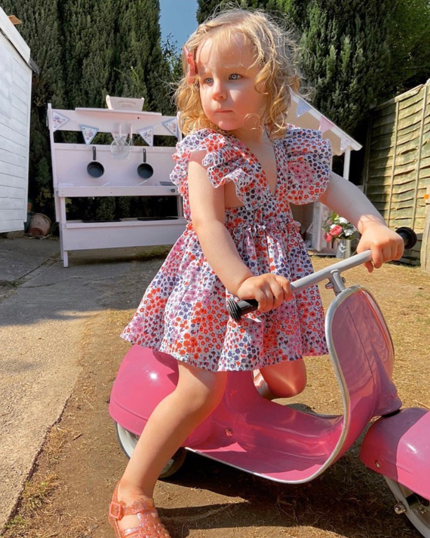 PRIMO Ride On Kids Toy Basic (Baby Pink)